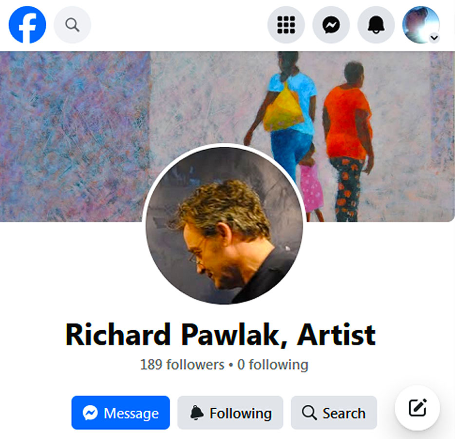 Richard Pawlak Artist on Facebook
