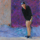 A girl standing 2
