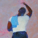 a-woman-walking-with-a-garment thumbnail