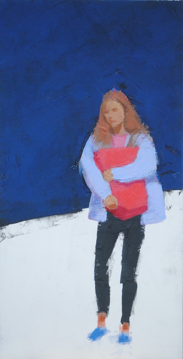 girl with a bag